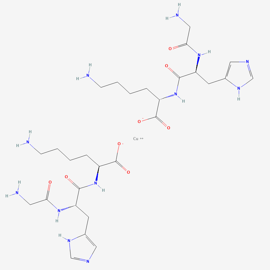 GHK-CU-Peptide-Structure