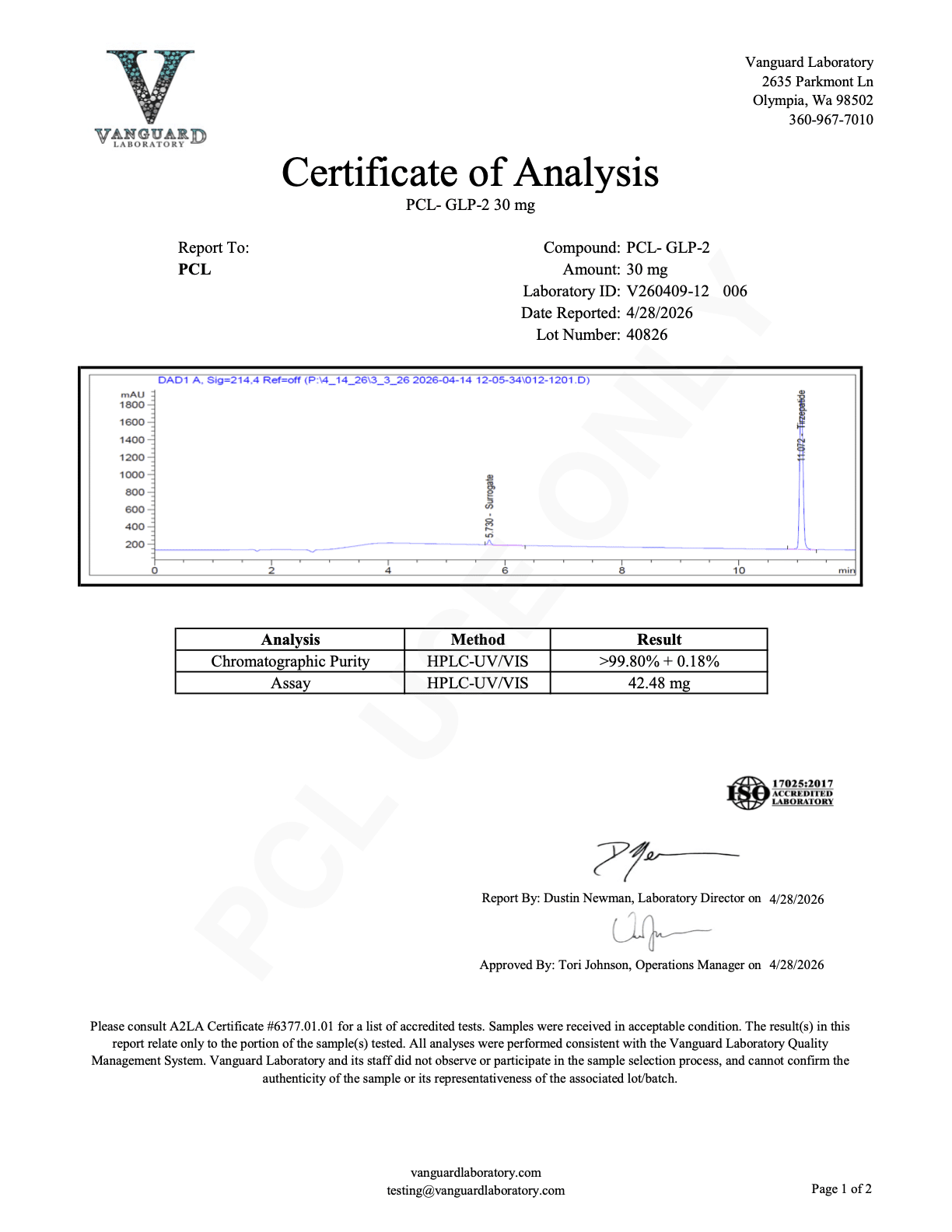V260409-12 PCL GLP-2-T 30mg Report 006